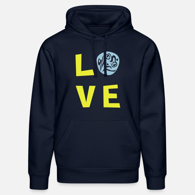 LOVE TRI 2c - Stanley/Stella Unisex Bio-Hoodie DRUMMER  - French Navy