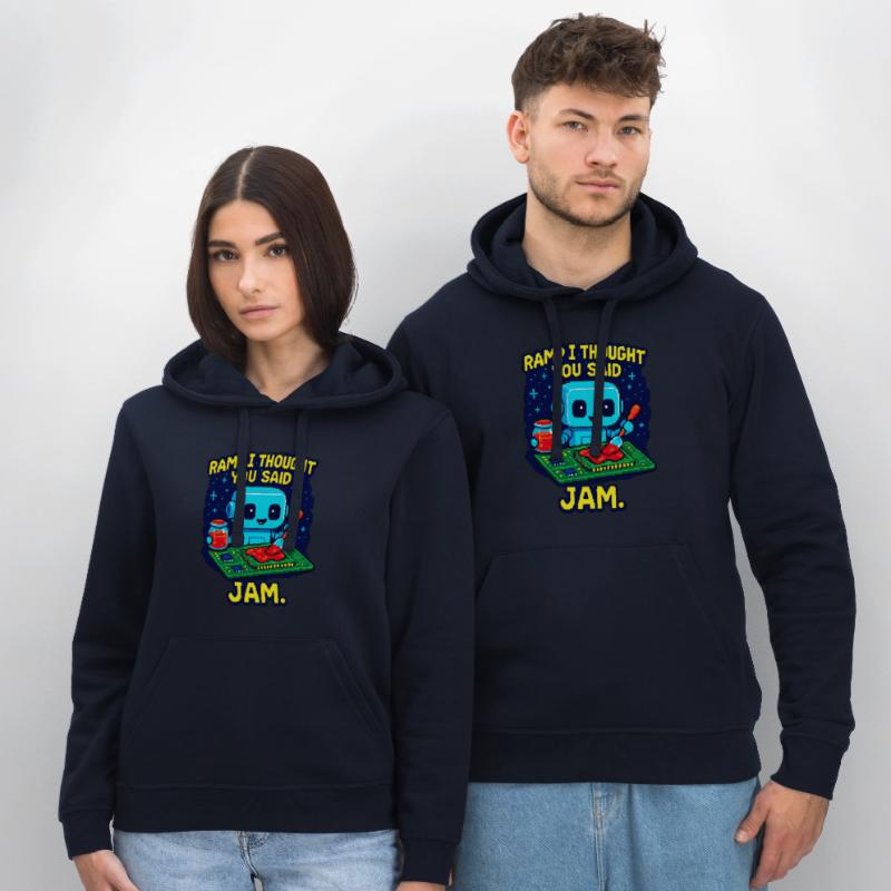 RAM oder Marmelade? Stanley/Stella Unisex Bio-Hoodie DRUMMER 