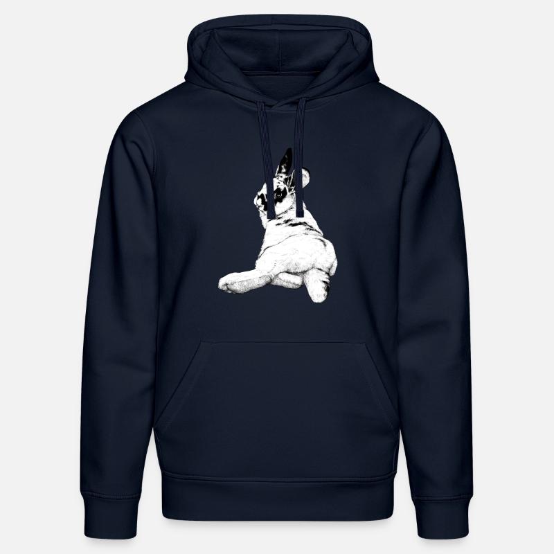 mignon lapin - Sweat à capuche bio DRUMMER Stanley/Stella Unisexe - bleu marine