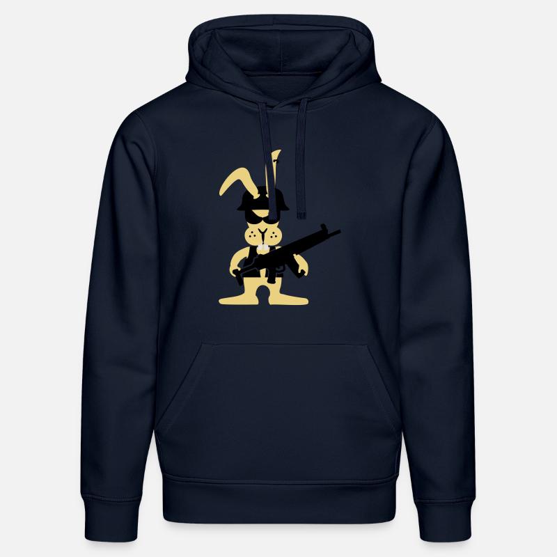 GI bunny punk (B, 3c) - Stanley/Stella Unisex Bio-Hoodie DRUMMER  - French Navy