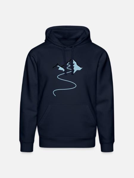 Powder - Stanley/Stella Unisex Bio-Hoodie DRUMMER  - French Navy