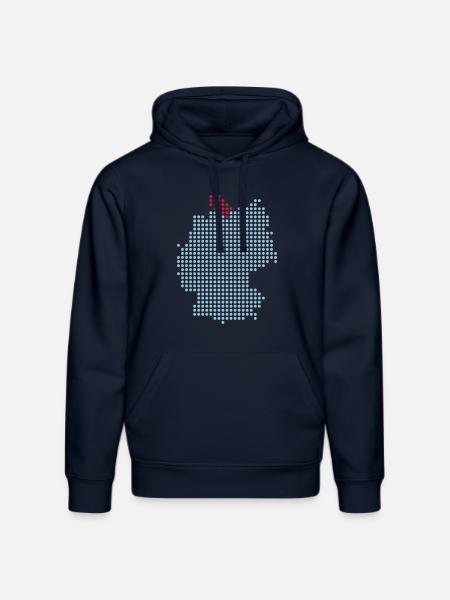Schleswig-Holstein - Kiel and Lübeck - Stanley/Stella DRUMMER Unisex Organic Hoodie - french navy