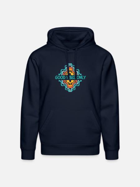 nur gute Laune - Stanley/Stella Unisex Bio-Hoodie DRUMMER - French Navy
