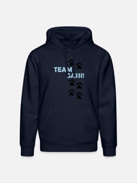 (team_gassi_02) - Stanley/Stella Unisex Bio-Hoodie DRUMMER  - French Navy