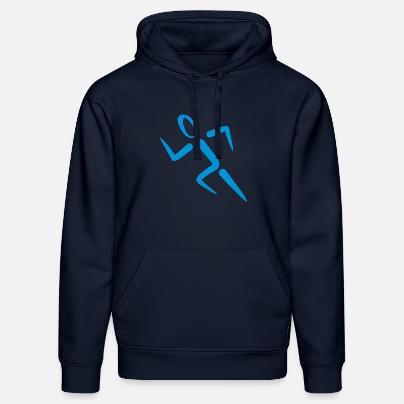 courier - Sweat à capuche bio DRUMMER Stanley/Stella Unisexe - bleu marine