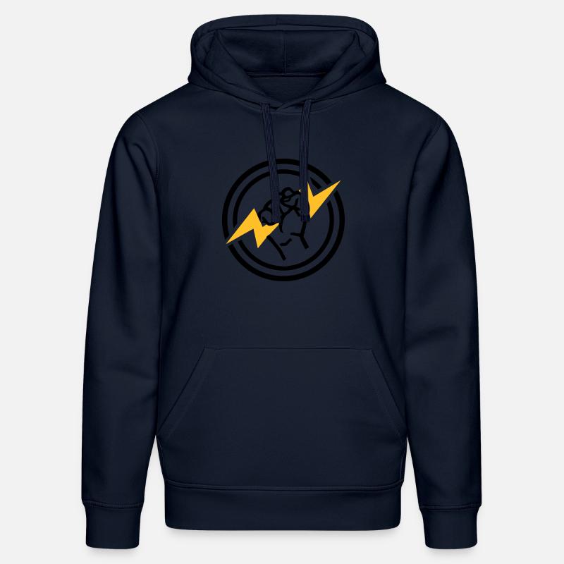 Flash - Sweat à capuche bio DRUMMER Stanley/Stella Unisexe - bleu marine