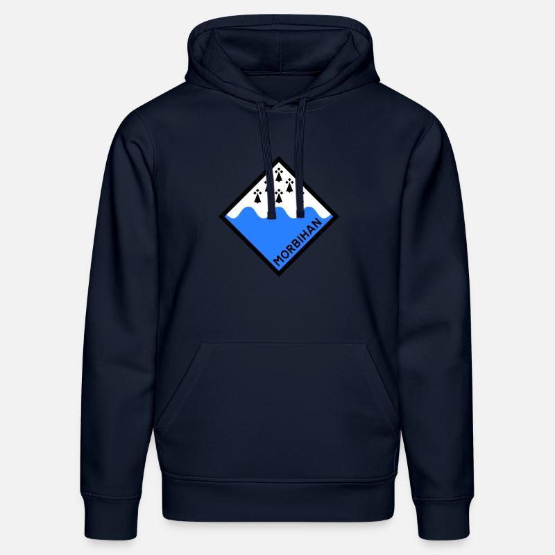 Morbihan - Stanley/Stella Unisex Bio-Hoodie DRUMMER  - French Navy
