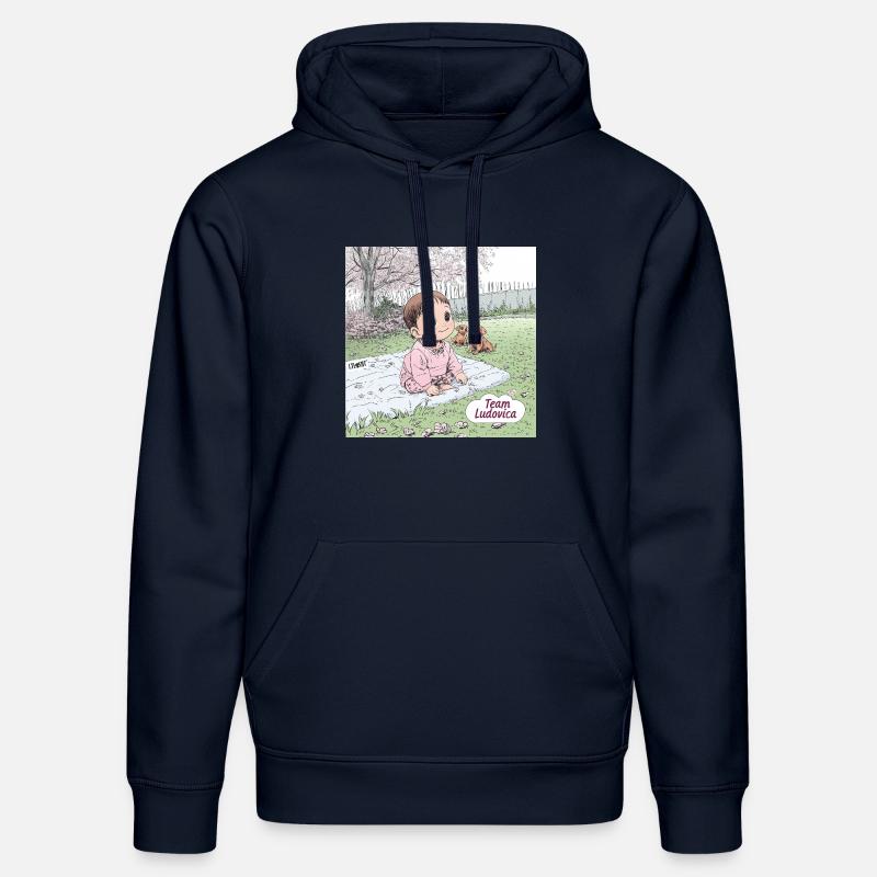 Source - Sweat à capuche bio DRUMMER Stanley/Stella Unisexe - bleu marine