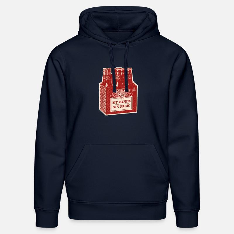 Six Pack Red Edition - Stanley/Stella Unisex Bio-Hoodie DRUMMER  - French Navy