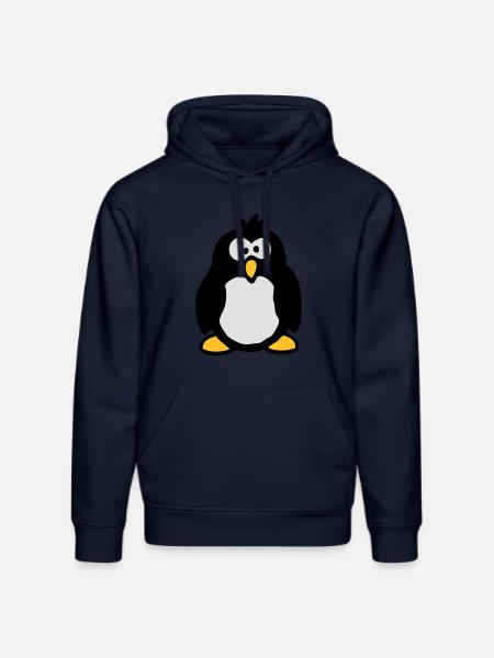 little_penguin - Stanley/Stella Unisex Bio-Hoodie DRUMMER - French Navy