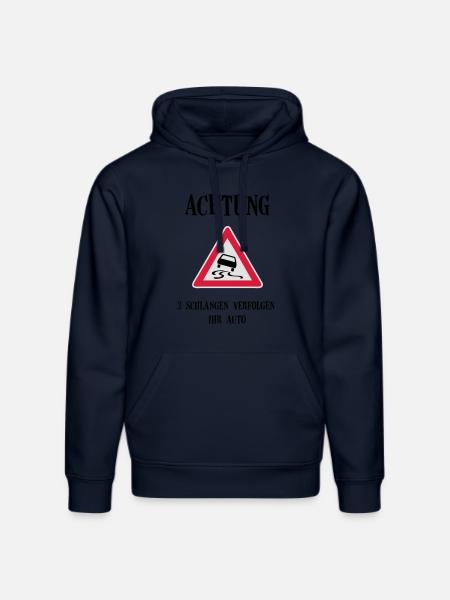 3 Schlangen - Stanley/Stella Unisex Bio-Hoodie DRUMMER - French Navy