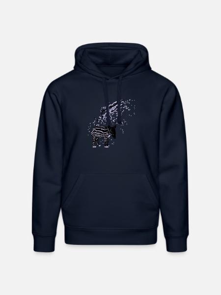 PLUX Tapir - Stanley/Stella Unisex Bio-Hoodie DRUMMER - French Navy