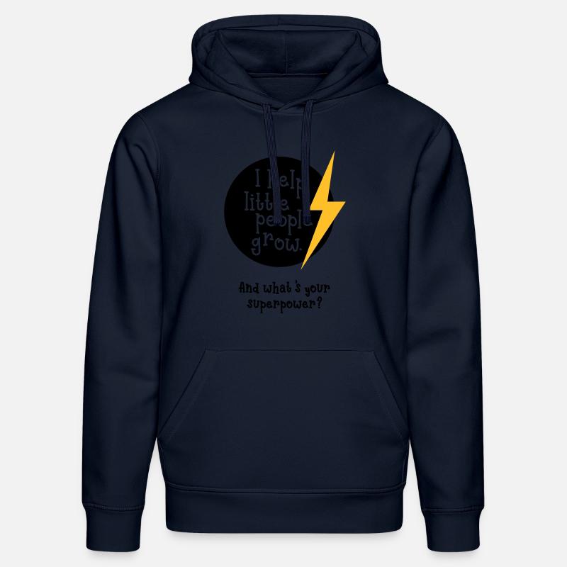 Kindergarten Geschenk - Stanley/Stella Unisex Bio-Hoodie DRUMMER  - French Navy