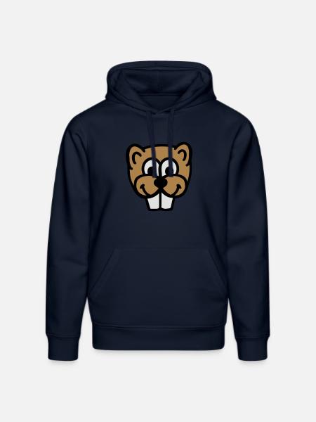 Biber - Stanley/Stella Unisex Bio-Hoodie DRUMMER  - French Navy