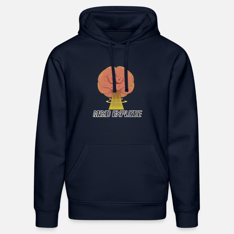 mind explode - Stanley/Stella Unisex Bio-Hoodie DRUMMER  - French Navy