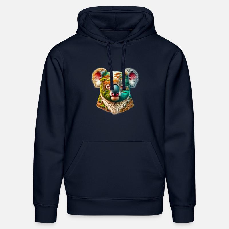 Koala - Stanley/Stella Unisex Bio-Hoodie DRUMMER - French Navy