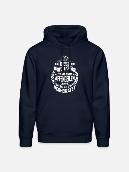 Verheiratetbbbb - Stanley/Stella Unisex Bio-Hoodie DRUMMER - French Navy
