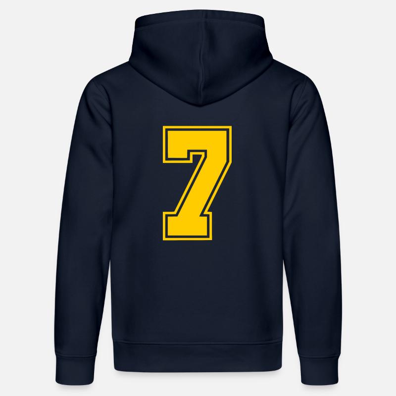 7 - Sweat à capuche bio DRUMMER Stanley/Stella Unisexe - bleu marine