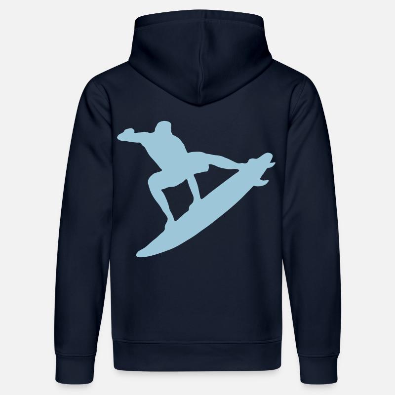 surf - Sweat à capuche bio DRUMMER Stanley/Stella Unisexe - bleu marine