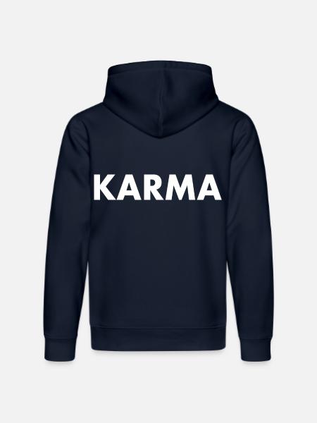 Karma - Stanley/Stella DRUMMER Unisex Organic Hoodie - french navy