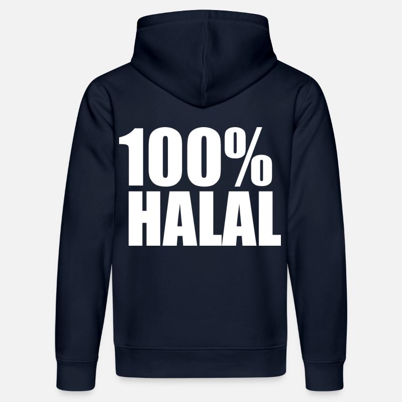 Halal - Sweat à capuche bio DRUMMER Stanley/Stella Unisexe - bleu marine