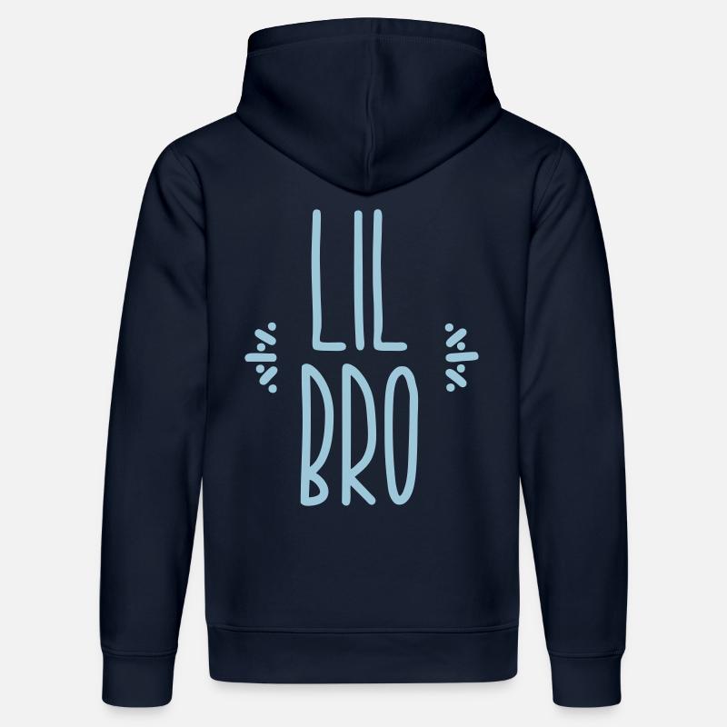 lil bro - Stanley/Stella Unisex Bio-Hoodie DRUMMER  - French Navy