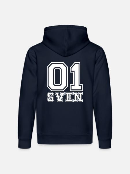 Sven - Name - Stanley/Stella DRUMMER Unisex Organic Hoodie - french navy