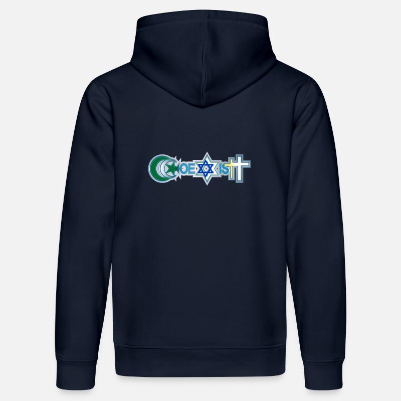 Coexist - Stanley/Stella Unisex Bio-Hoodie DRUMMER - French Navy