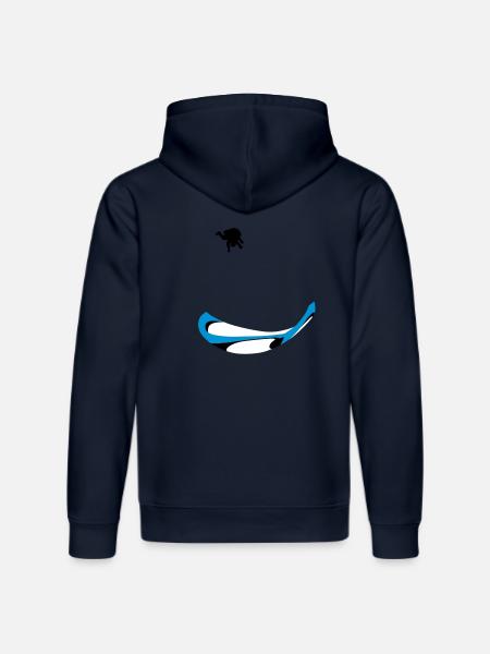 Paragliding Acro - Stanley/Stella DRUMMER Unisex Organic Hoodie - french navy