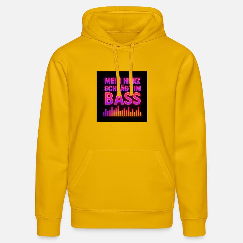 CA99D663-EC7C-4B5D-9703-3C60FD74DC17 - Stanley/Stella Unisex Bio-Hoodie DRUMMER  - Spektralgelb