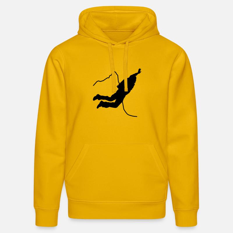 Saut de base - Sweat à capuche bio DRUMMER Stanley/Stella Unisexe - jaune spectre