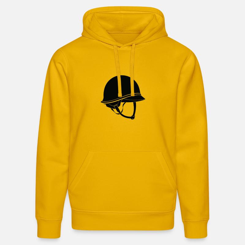 Casque de l’armée - Sweat à capuche bio DRUMMER Stanley/Stella Unisexe - jaune spectre