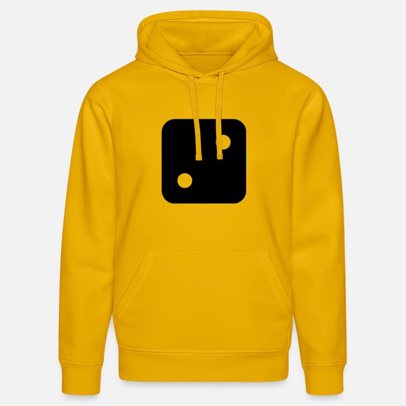 Dit - Sweat à capuche bio DRUMMER Stanley/Stella Unisexe - jaune spectre