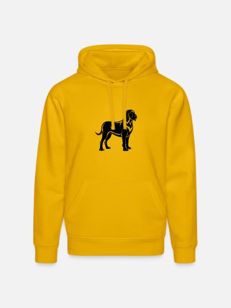 Bluthund - Stanley/Stella Unisex Bio-Hoodie DRUMMER  - Spektralgelb