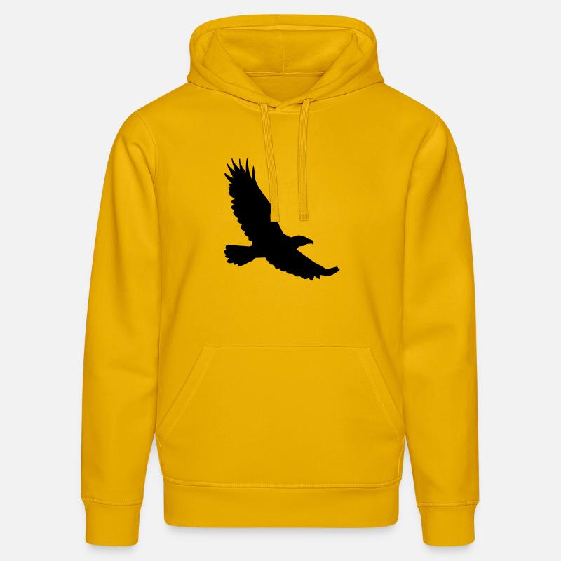 Adler - Stanley/Stella Unisex Bio-Hoodie DRUMMER  - Spektralgelb