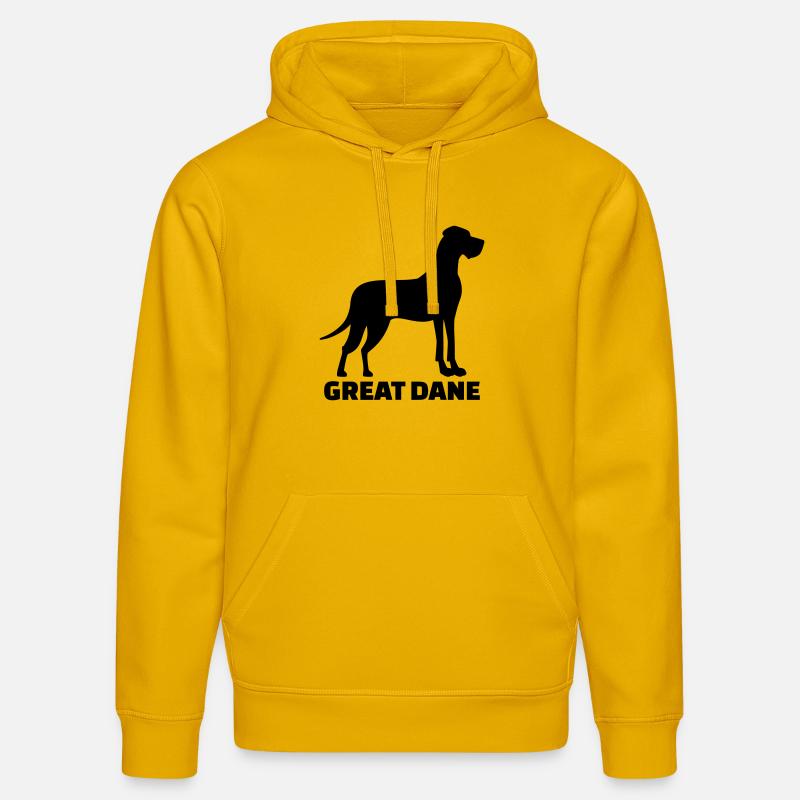 Dogge - Stanley/Stella Unisex Bio-Hoodie DRUMMER  - Spektralgelb