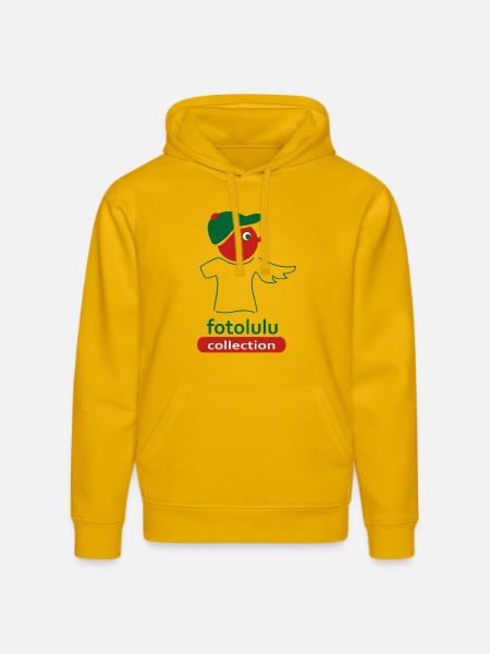 fotolulu collection - Stanley/Stella Unisex Bio-Hoodie DRUMMER - Spektralgelb