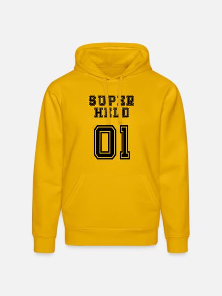 Superheld - Stanley/Stella Unisex Bio-Hoodie DRUMMER - Spektralgelb