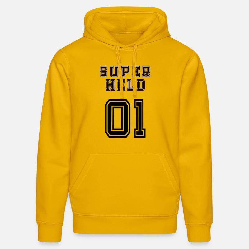 Superheld - Stanley/Stella Unisex Bio-Hoodie DRUMMER  - Spektralgelb