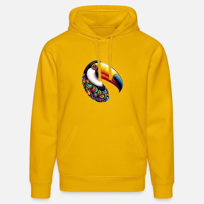 Toucan - Sweat à capuche bio DRUMMER Stanley/Stella Unisexe - jaune spectre