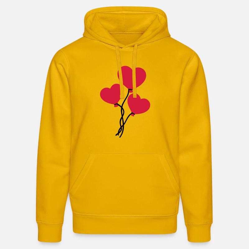 Ballon - Sweat à capuche bio DRUMMER Stanley/Stella Unisexe - jaune spectre