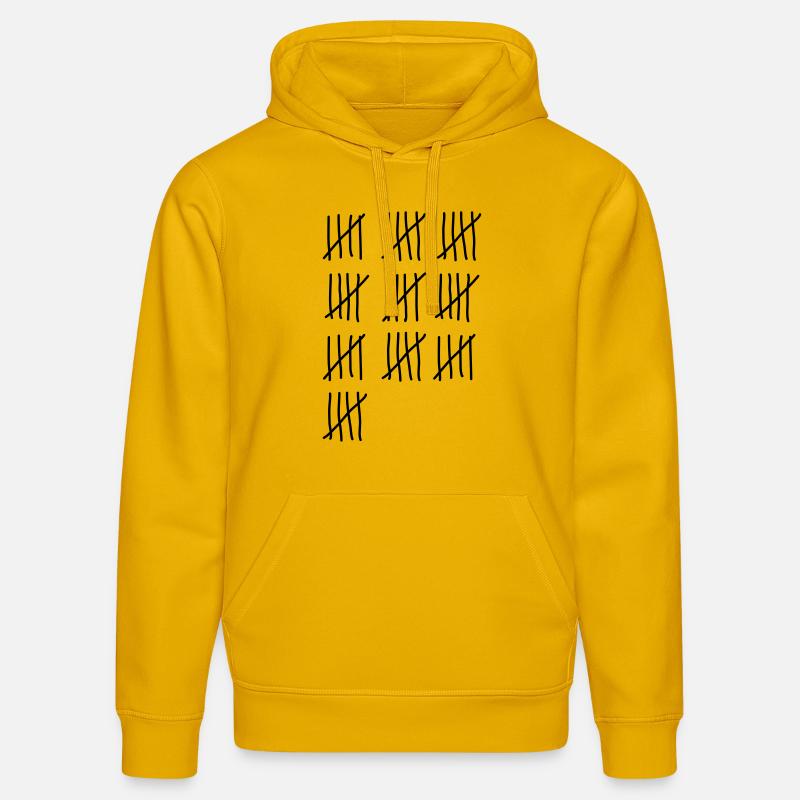 50e anniversaire - Sweat à capuche bio DRUMMER Stanley/Stella Unisexe - jaune spectre