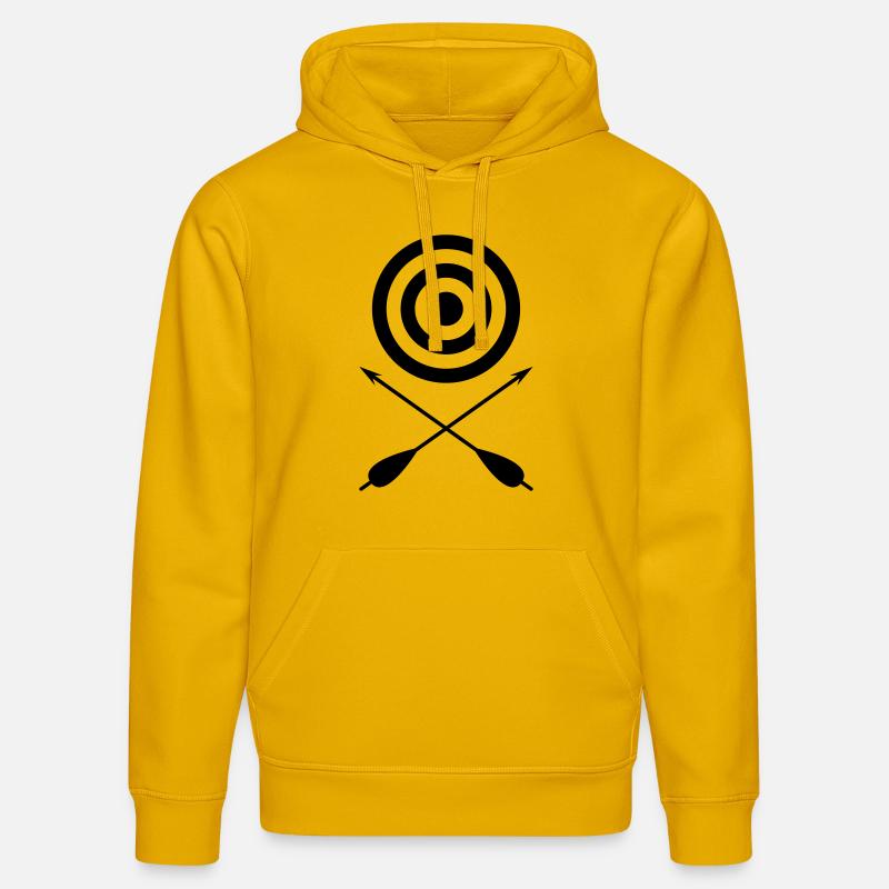 Cible - Sweat à capuche bio DRUMMER Stanley/Stella Unisexe - jaune spectre