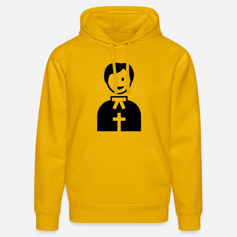 Pasteur - Sweat à capuche bio DRUMMER Stanley/Stella Unisexe - jaune spectre