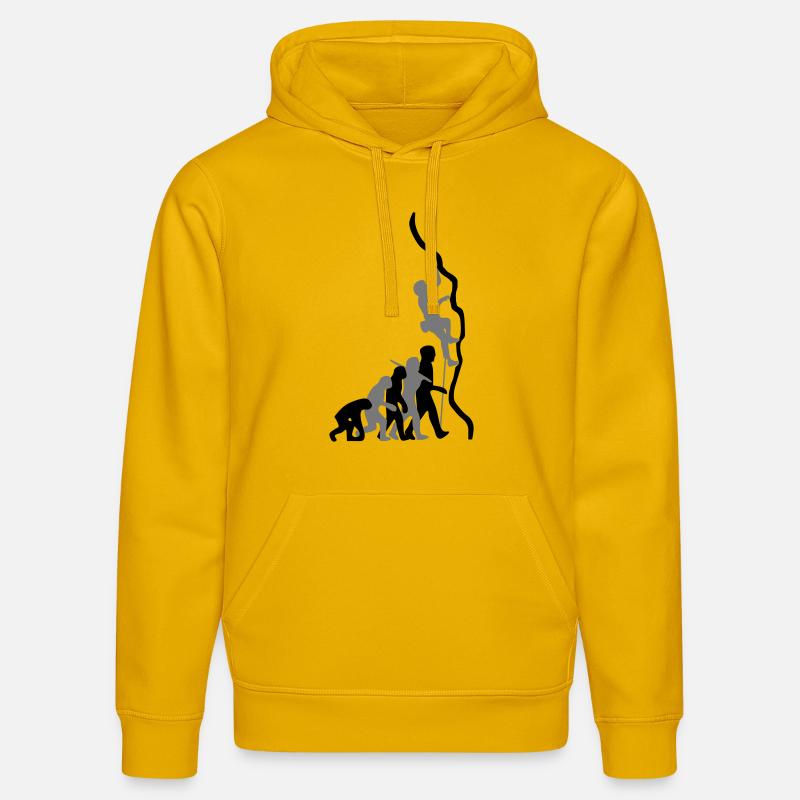 Montez Evolution 2c - Sweat à capuche bio DRUMMER Stanley/Stella Unisexe - jaune spectre