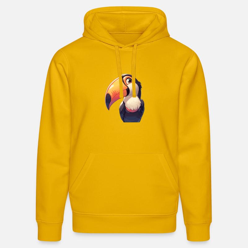 Toucans Toucan - Sweat à capuche bio DRUMMER Stanley/Stella Unisexe - jaune spectre