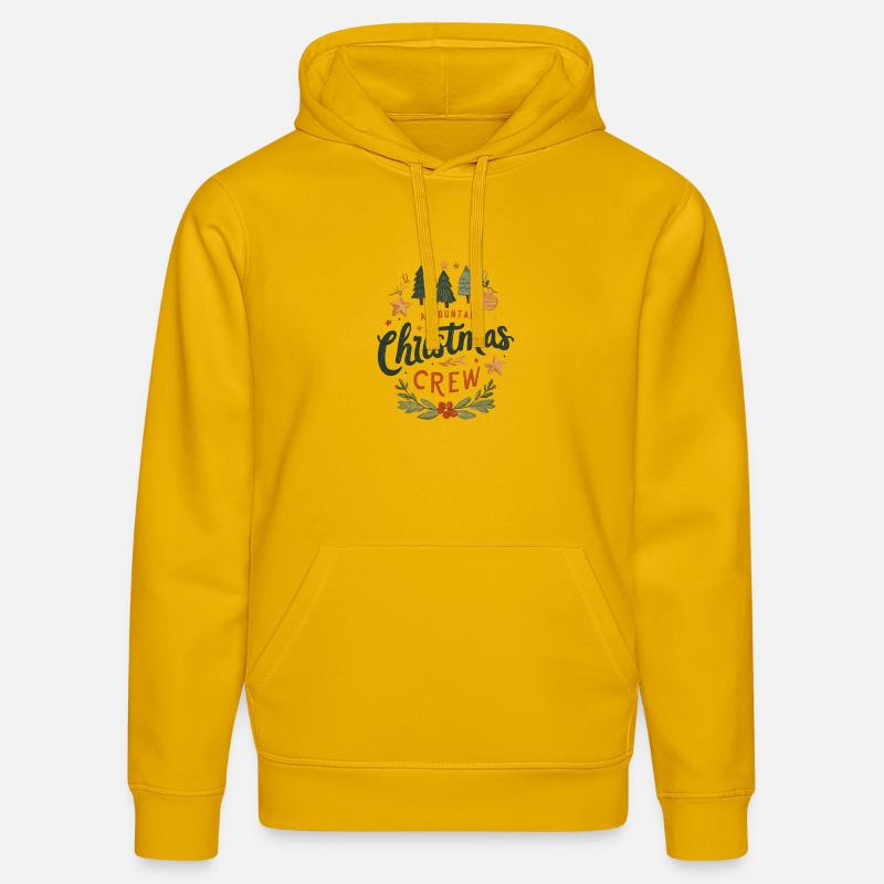 Comptable Christmas Crew Tee - Sweat à capuche bio DRUMMER Stanley/Stella Unisexe - jaune spectre