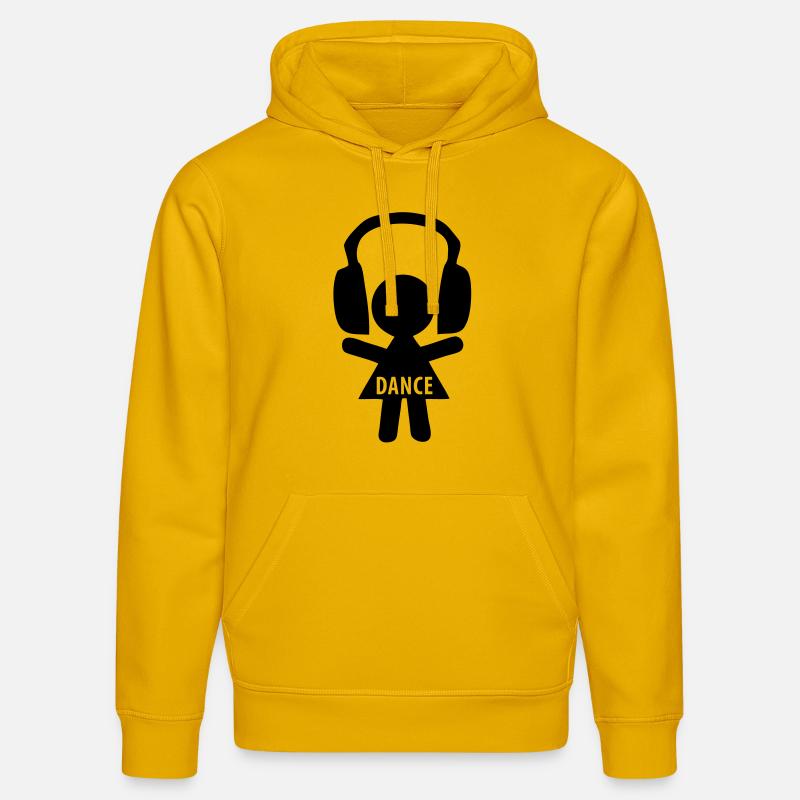 dance - Stanley/Stella Unisex Bio-Hoodie DRUMMER  - Spektralgelb