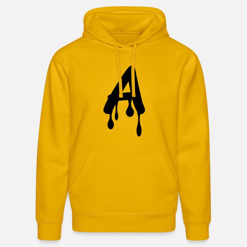 a_comic_graffiti - Sweat à capuche bio DRUMMER Stanley/Stella Unisexe - jaune spectre