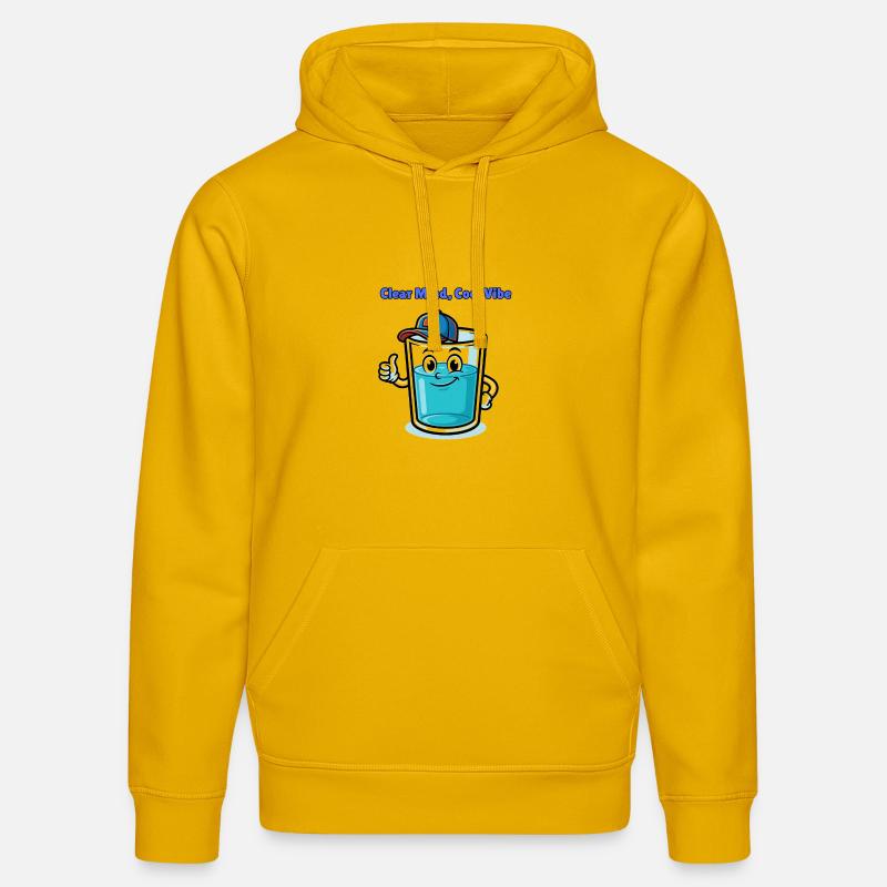 Esprit clair, ambiance cool - Sweat à capuche bio DRUMMER Stanley/Stella Unisexe - jaune spectre